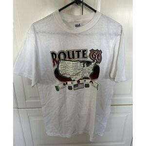 Tourist US Route 66 USA Men's Shirt Size M